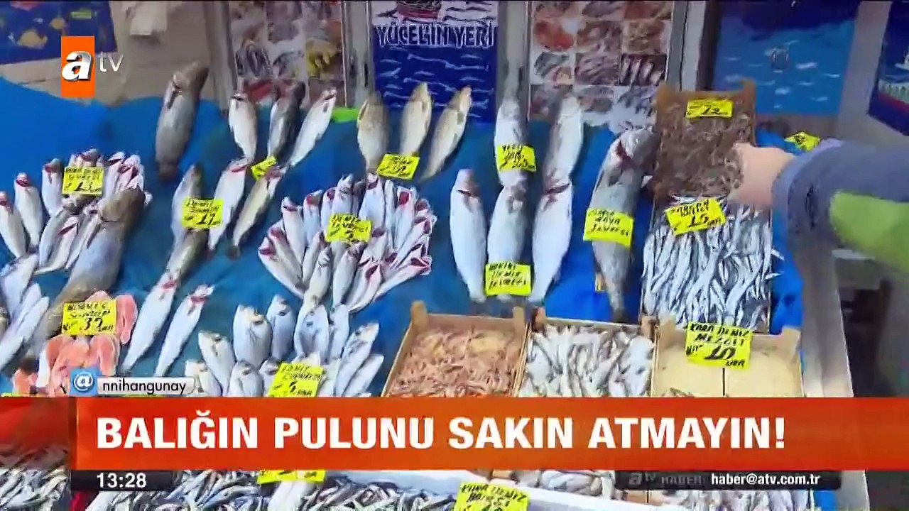 Balığın pulunu sakın atmayın! - atv Gün Ortası Bülteni