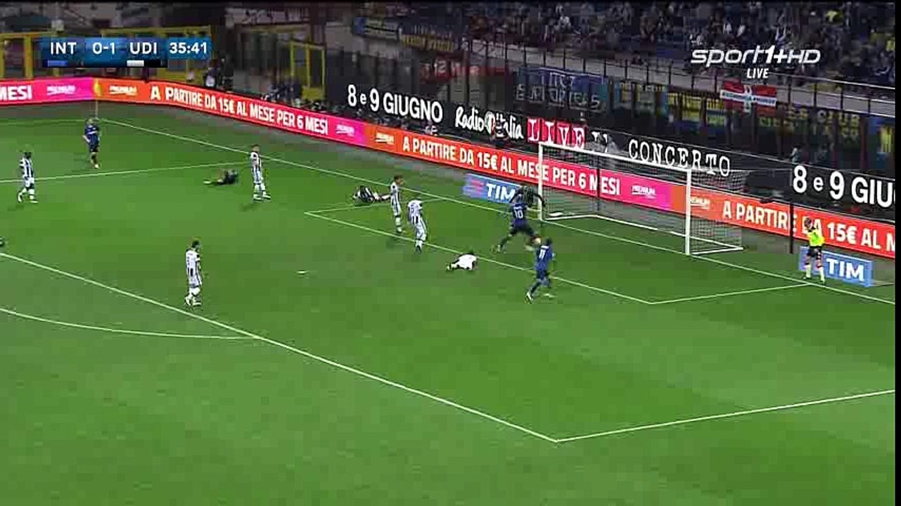 Stevan Jovetic Goal HD - Inter 1-1 Udinese - 23-04-2016