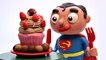 EXPLODING CAKE Superman vs Batman PRANKS | Superheroes Animated Movie Clips | Stop Motion