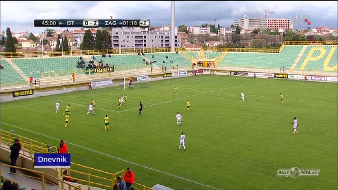 Istra 1961 - Zagreb 1-4, golovi, 23.04.2016. HD