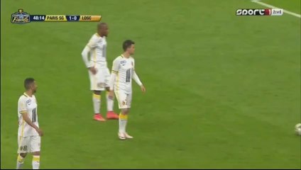 1-1 Djibril Sidibé Goal - Paris St. Germain 1-1 Lille OSC - 23-4-2016