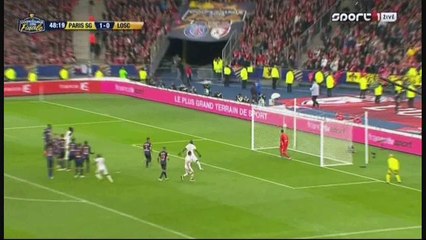 Djibril Sidibe Goal HD - PSG 1-1 Lille - 23-04-2016