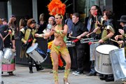 ANA HICKMANN DANCING RIO CARNIVAL PARADE GRANDE RIO SAMBA