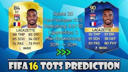 FIFA 16 TOTS PREDICTION! - LIGUE 1 ATTACK! - FIFA 16 ULTIMATE TEAM - 10Youtube.com