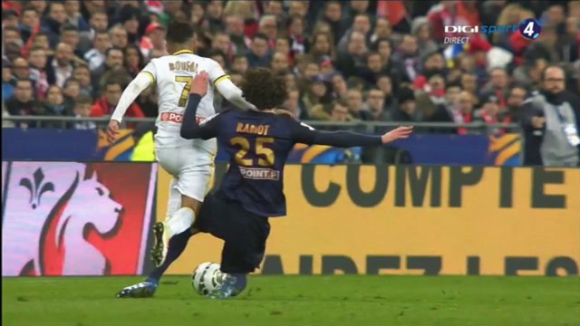 Adrien Rabiot Red Card - PSG vs Lille - 23.04.2016