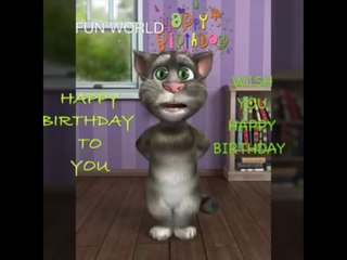 Tom Cat : Singing HAPPY BIRTHDAY Hindi Urdu funny