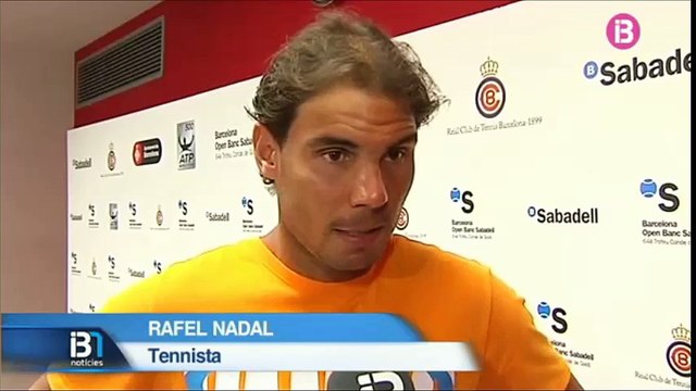 Rafael Nadal Interview for IB3 after SF in Barcelona. 23/04/2016