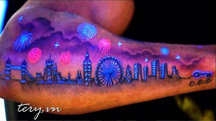 Những mẫu hình xăm dạ quang cực chất