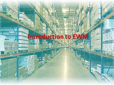 SAP EWM Real Time Online Training Offered By MaxMunus