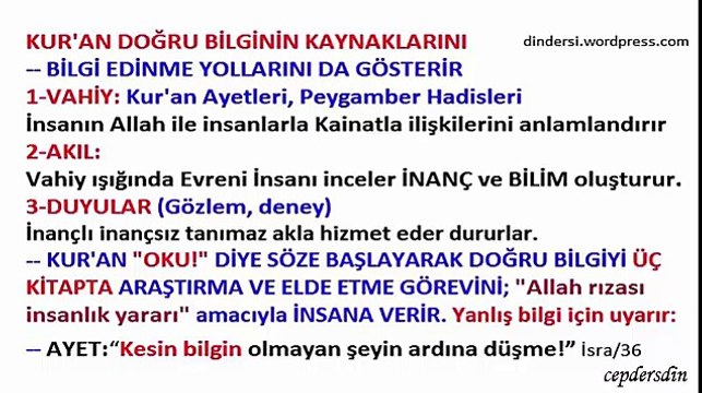 10.Sınıf 4.Ünite Kuran ve yorumu - Sesli anlatım - dindersi wordpress