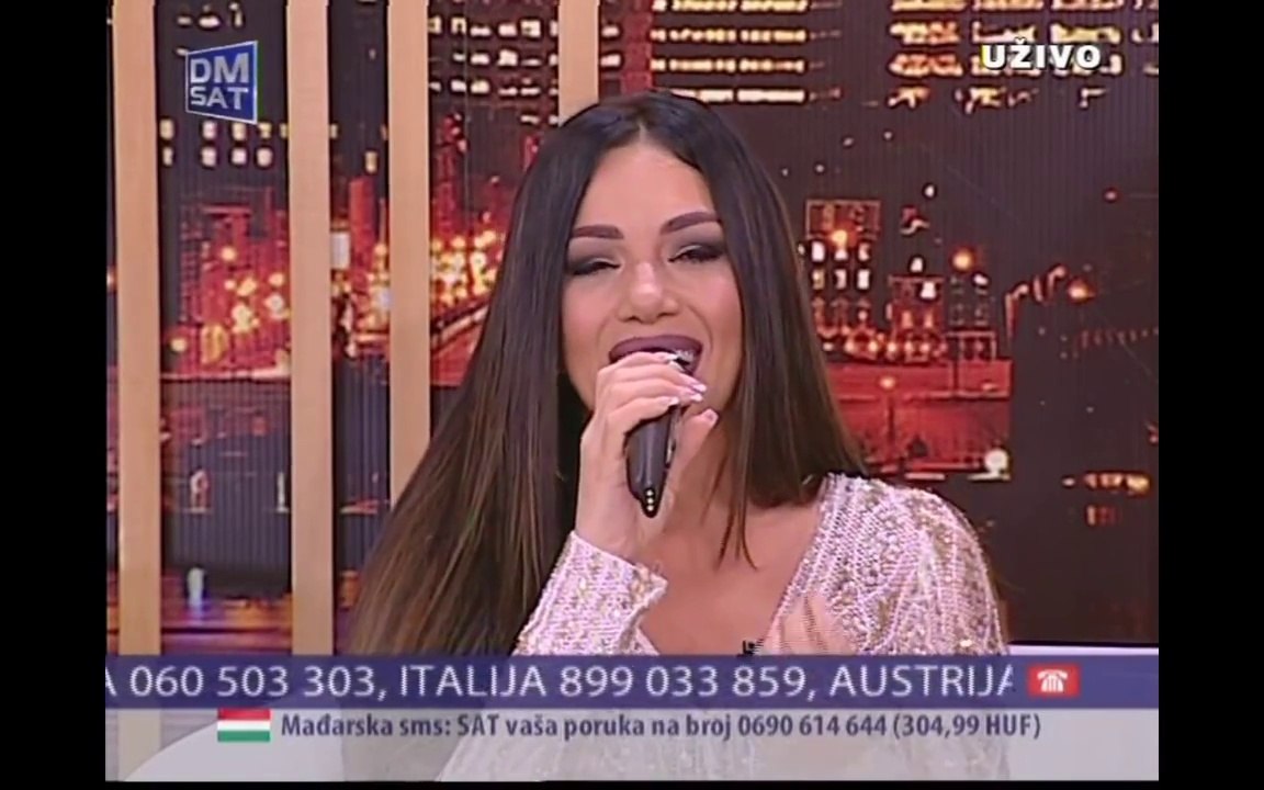 Jadranka Barjaktarevic Imam jedan zivot  uzivo utorkom u 8 (DM SAT 19....