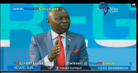 KAMERHE face à BARBARA NZIMBI répond à ses détracteurs et confirme qu'il est Congolais !!!