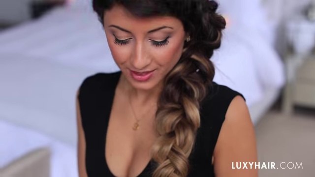 Side Dutch French Braid Hair Tutorial