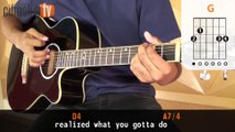 Wonderwall - Oasis (aula de violão simplificada)