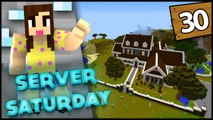 MINECRAFT TRADITIONAL HOUSE! - Minecraft SMP: Server Saturday - EP 30