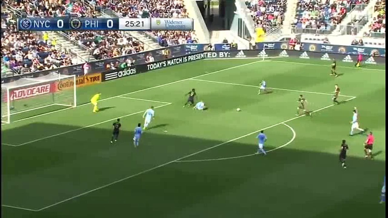 Pontius Goal HD - Philadelphia Union 1-0 New York City FC  - 23/04/2016 MLS