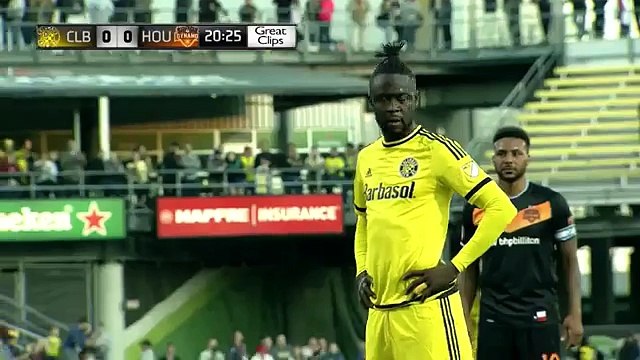 Kei Kamara Goal HD - Columbus Crew 1-0 Houston Dynamo - 23/04/2016 MLS