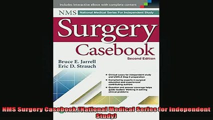 READ FREE FULL EBOOK DOWNLOAD  NMS Surgery Casebook National Medical Series for Independent Study Full Free