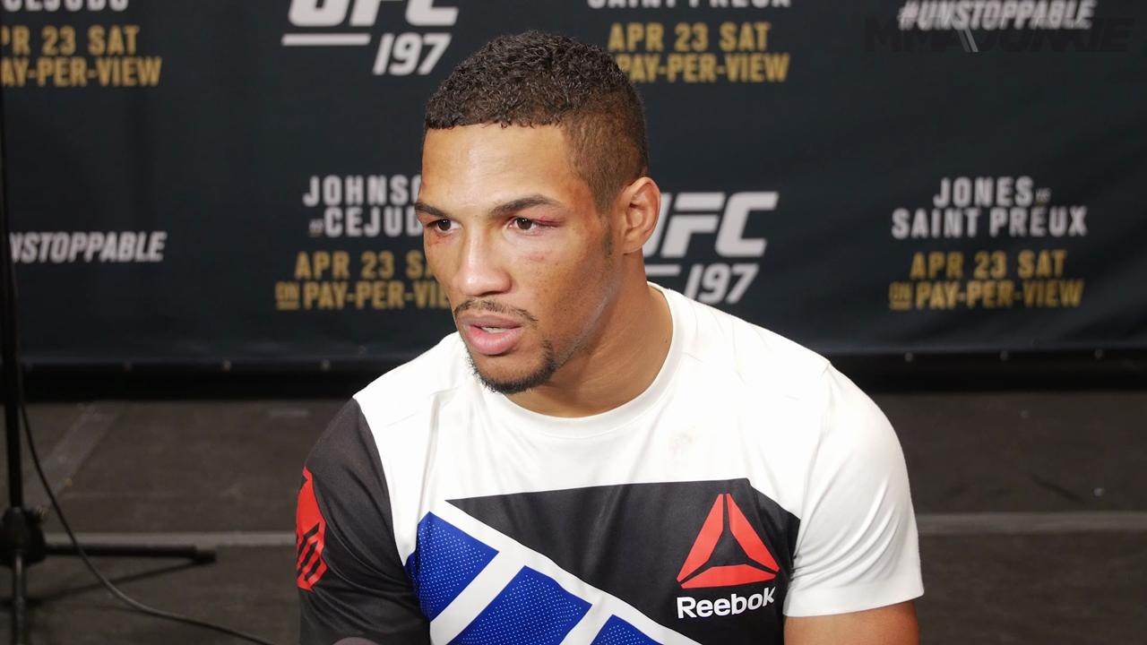 Kevin Lee knew no matter what he was goign to get the win at UFC 197