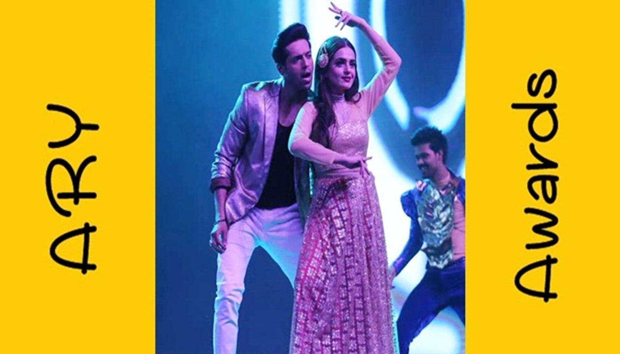 Fahad Mustafa Dance on Tere Ishq Nay Ham Ko ARY Film Awards