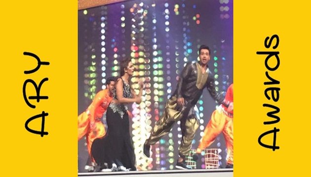 Faisal Qureshi and Mathira Dance on Lahoriya ARY Film Awards