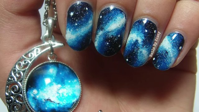 Galaxy Nails Tutorial - Nails By Kizzy