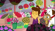 Flower Market - Ep.25 - The Adventures Of Annie & Ben by HooplaKidz in 4K - YouTube