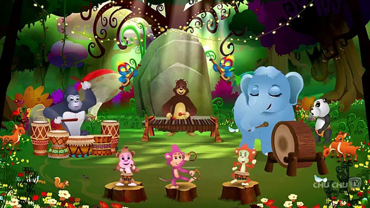 Five Little Monkeys Jumping On The Bed   Part 3 - The Smart Monkeys   ChuChu TV Kids Songs