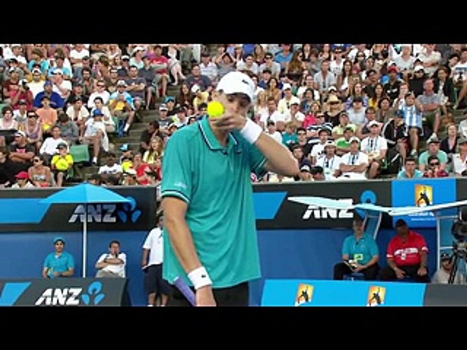 David Nalbandian Loses Control - Australian Open 2012