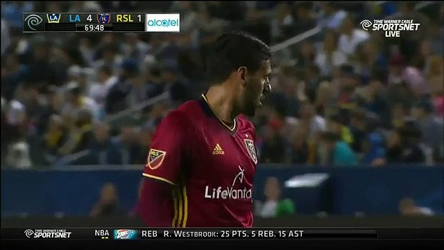 Javier Morales Goal HD - LA Galaxy 4-2 Real Salt Lake - 23/04/2016 MLS