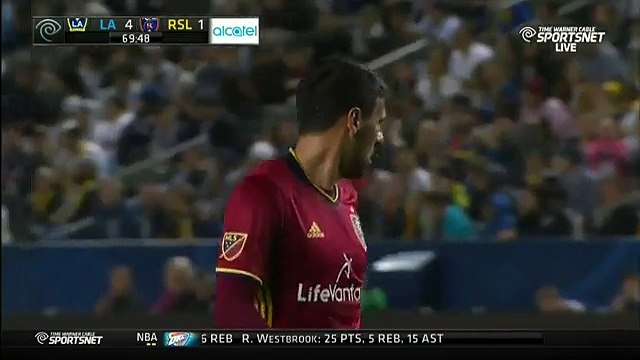Javier Morales Goal HD - LA Galaxy 4-2 Real Salt Lake - 23/04/2016 MLS
