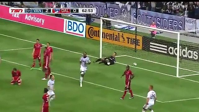 Jordan Harvey Goal HD - Vancouver Whitecaps FC 2-0 FC Dallas - 23/04/2016 MLS