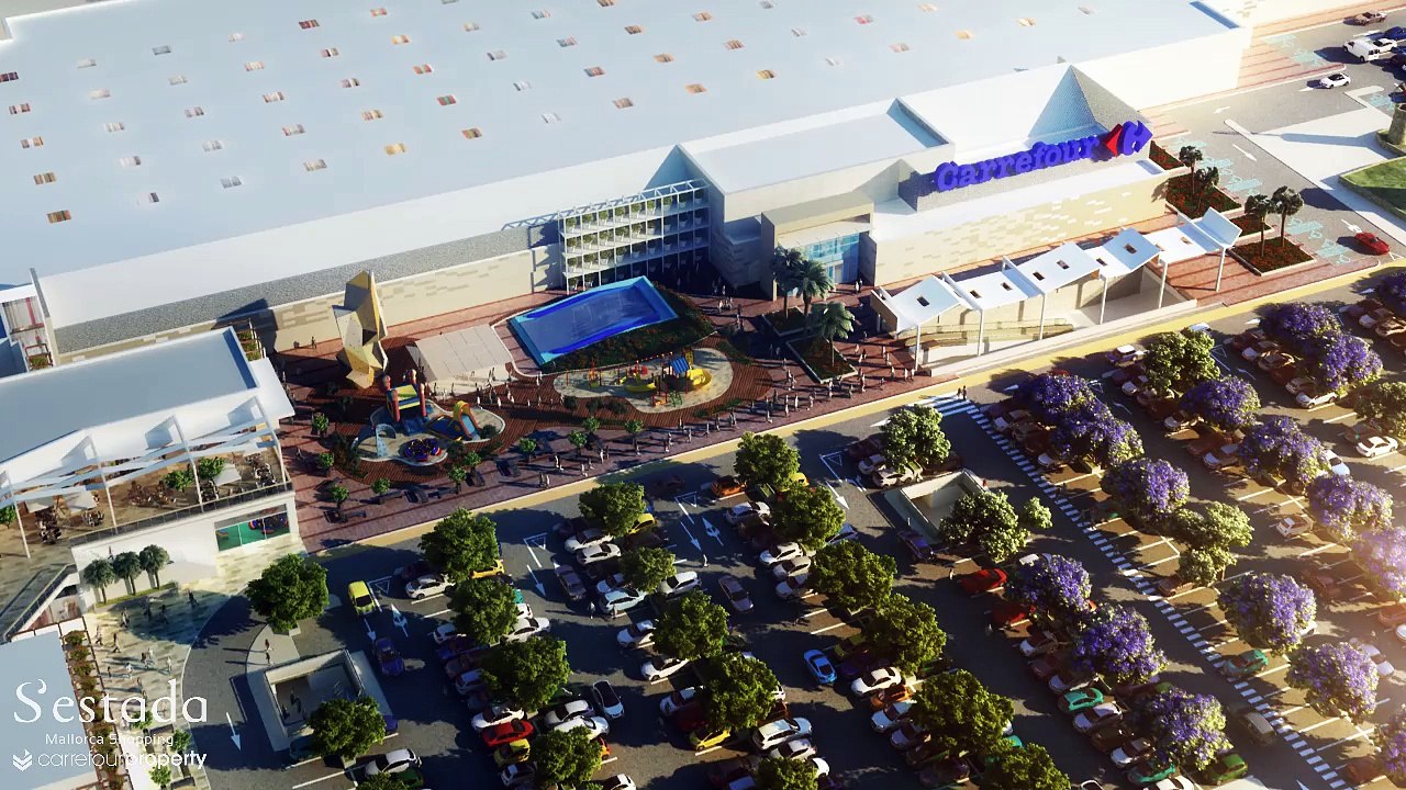3D Architectural Visualization Etada Mallorca Shopping, Spain
