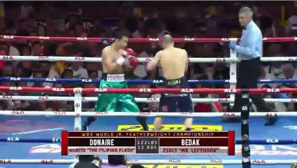 Nonito Donaire vs Zsolt Bedak Full Fight TKO