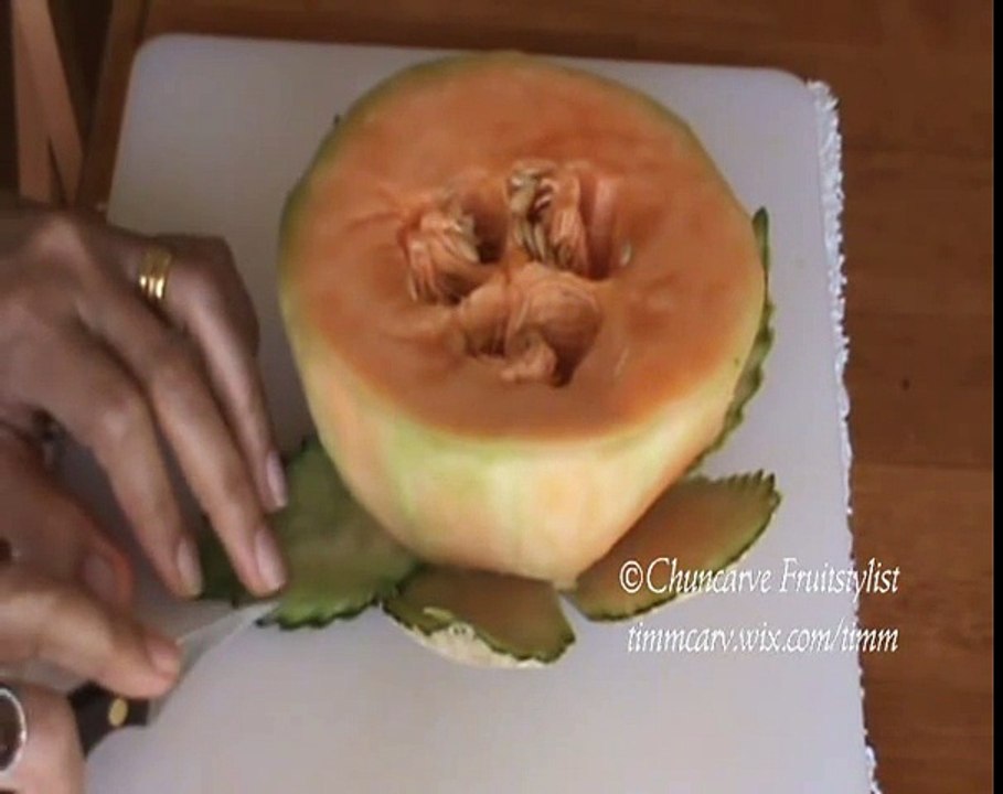 Chuncarve Cantaloupe Container part 2-แกะภาชนะ