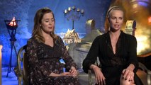 Charlize Theron & Emily Blunt talk 