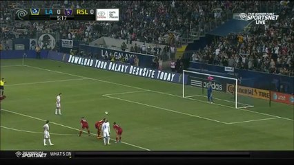 Steven Gerrard Penalty Missed vs Real Salt Lake!