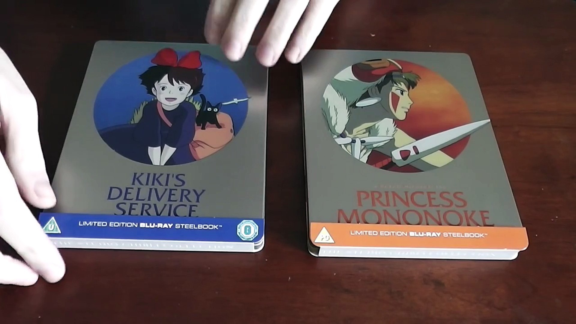 ⁣Under the Covers: Studio Ghibli Steelbooks - Princess Mononoke, Kiki's Delivery Service