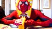 Spiderman vs Batman Pie Face In Real Life With Hulk! Superhero Fun Playtime Movie & Kids Toys [HD, 720p]