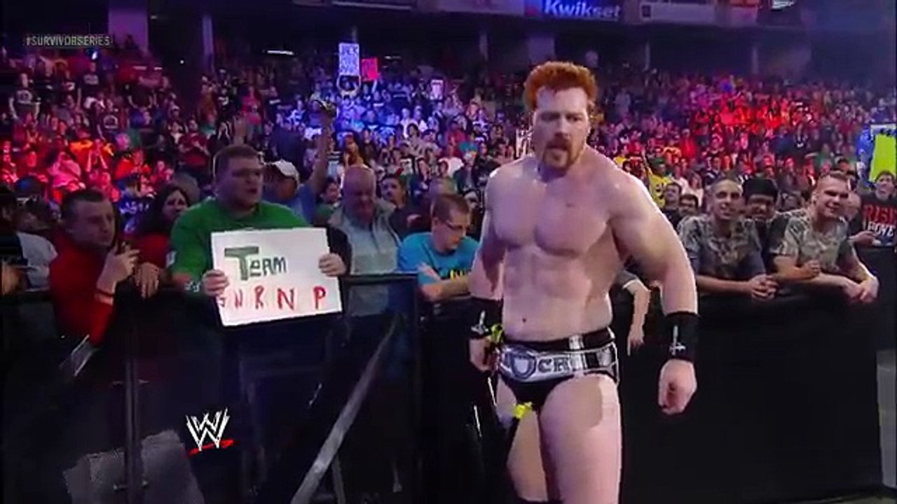 Sheamus knocks around Big Show- Survivor Series 2012 -