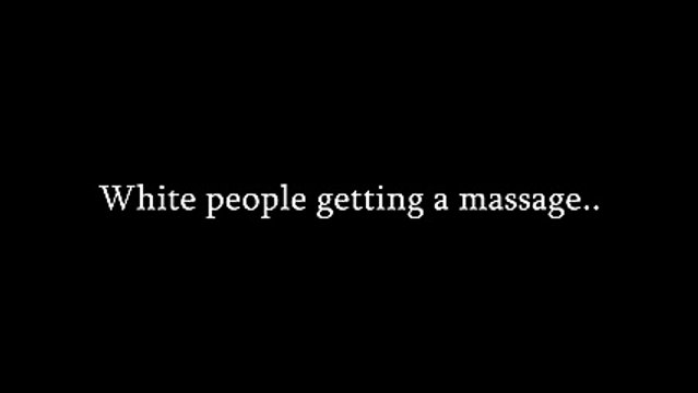 ZaidAliT - Getting a massage White people vs Brown people