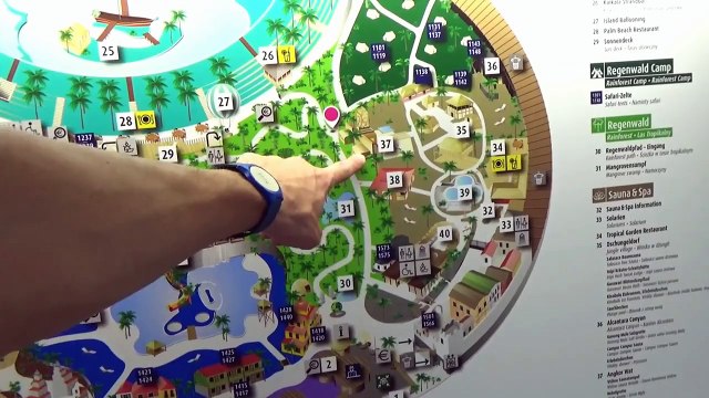 Германия #7 Самый большой в мире Аквапарк Катя съезжает с горок и плавает в бассейне новое видео 2016 VLOG water pool