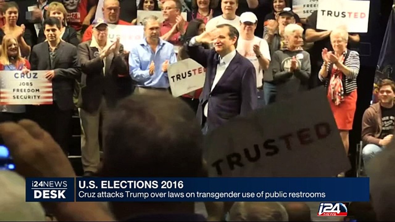 Cruz accuses Trump of supporting transgender use of bathrooms of their choice