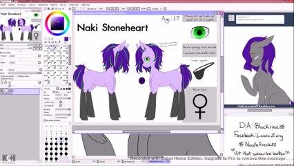 MLP oc Naki Speedpaint