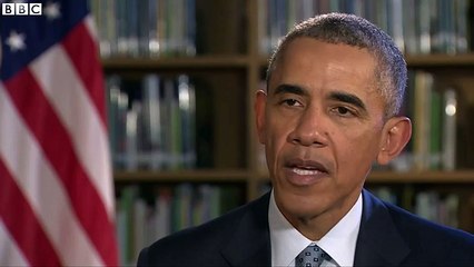 Barack Obama said "applying international pressure" would help broker a transition