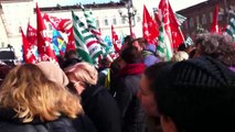 Torino, manifestazione cooperative sociali