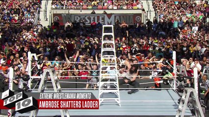 Most Extreme WrestleMania Moments  WWE Top 10