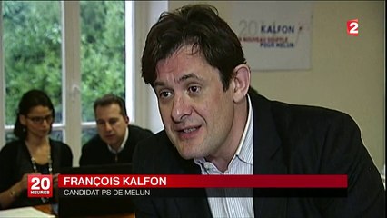 La campagne des municipales à Melun en 2014
