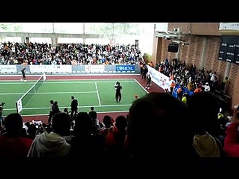 Djokovic and Nadal dancing salsa in Colombia HD
