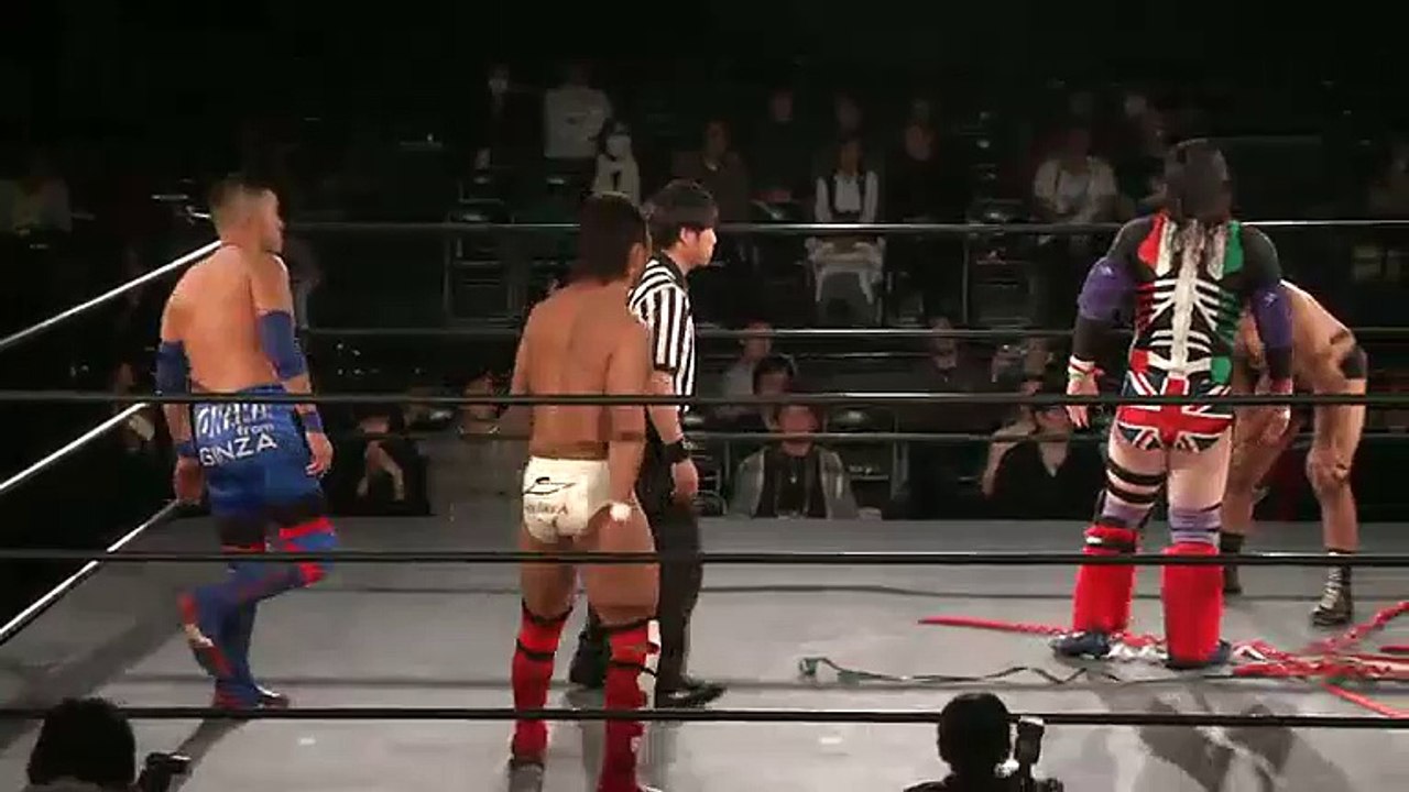 03.26.2016 Manabu Hara & Sanshu Tsubakichi vs. Keita Yano & Yuki Ishikawa